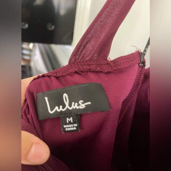 Lulu’s Cross Chest Mini Dress - Picture 3 of 3